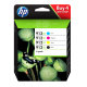 HP 912XL Colour Ink Cartridge 4 Pack