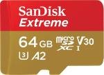 SanDisk Extreme 64 GB microSDXC Memory Card - With Adapter