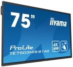 Iiyama TE7503MIS-B1AG 75 Black 4K UHD Interactive Display