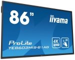 Iiyama TE8603MIS-B1AG 86 Black 4K UHD Interactive Display