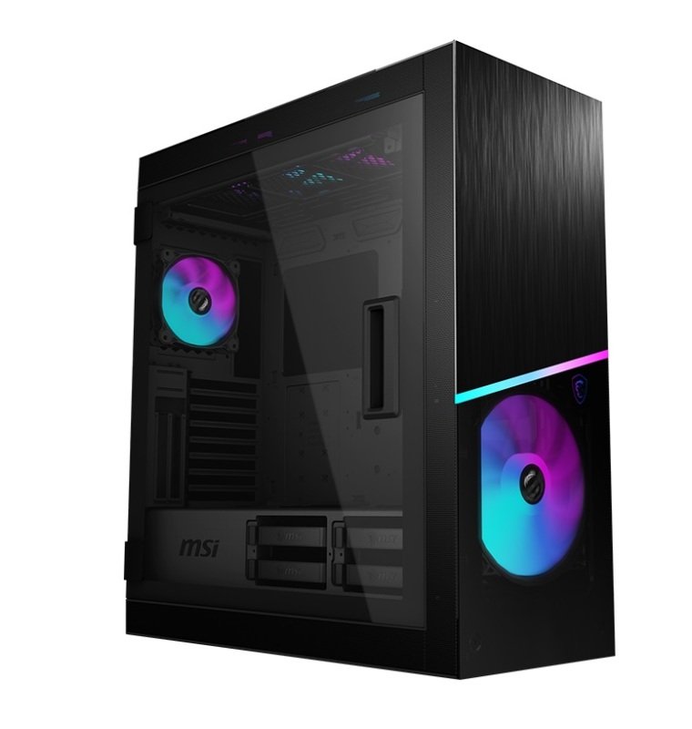 MSI MPG SEKIRA 500X Full Tower Gaming Computer Case - Black
