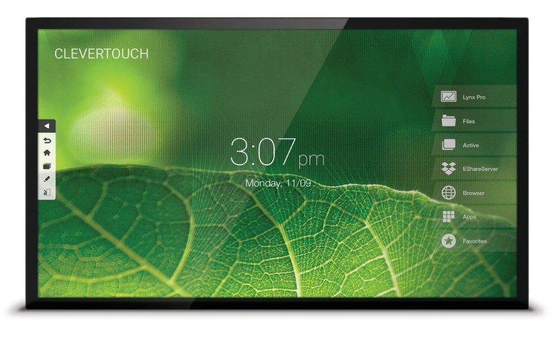 Clevertouch 75 Pro-Series E-CAP Superglide - Includes NFC 2 x Clevershare dongle and 2 x Active stylus