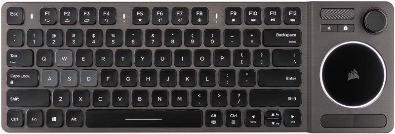 corsair wireless keyboard with touchpad