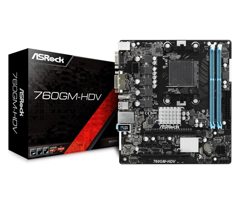 760gm hdv asrock не запускается