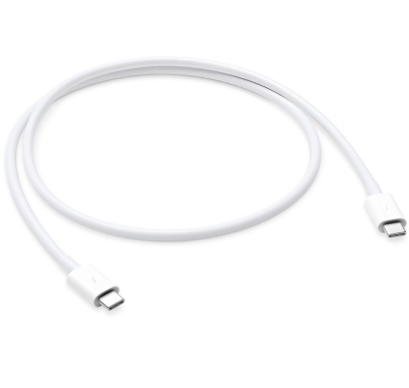 Apple Thunderbolt 3 (USB-C) Cable 0.8 Metres White