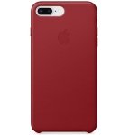 Apple iPhone 8 Plus / 7 Plus Leather Case - Red
