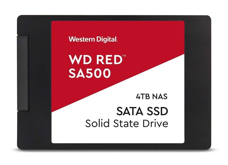 WD RED SA500 4TB 3D NAND 2.5" SATA NAS SOLID STATE DRIVE