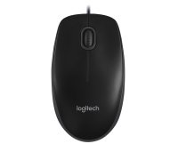 Logitech B100 Optical Mouse Black