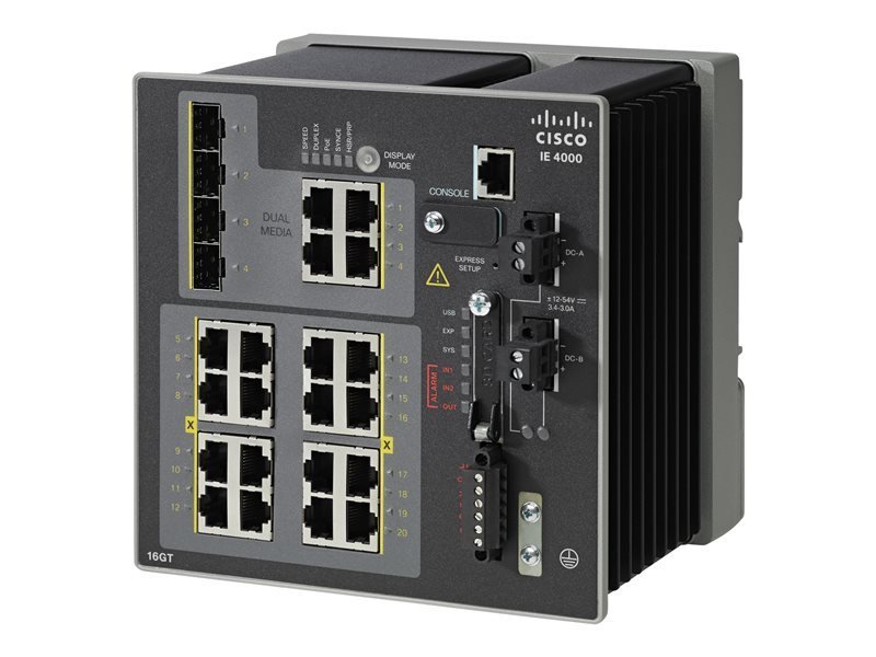 Cisco Industrial Ethernet 4000 Series 20 Ports Managed Switch