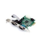 StarTech.com 2 Port Native PCI Express RS232 Serial Adapter Card with 16950 UART