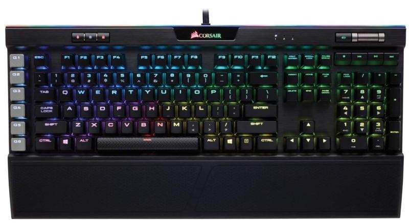 Corsair Gaming K95 Rgb Platinum Rgb Led Cherry Mx Blue Ebuyer Com