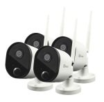 Swann Wire-Free 1080p Full HD Outdoor Security Camera - 4 Pack
