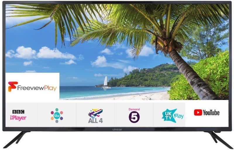 Linsar 65UHD8000FP 65" 4K Ultra HD Smart LED TV with Freeview Play