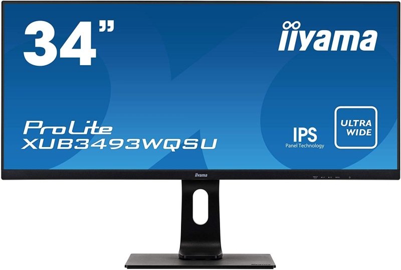 Iiyama XUB3493WQSU-B1 34" IPS Ultra-Wide Monitor