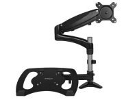 StarTech.com Articulating Monitor Arm and Laptop Stand