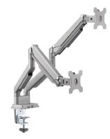 Xenta Double Aluminium Swiveling Monitor Arm for 17-32" Screens