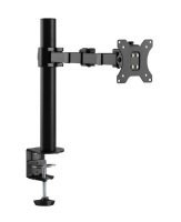 Xenta Single Steel Swivel and Height Adjustable Monitor Arm for 17-32" Screens