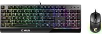 MSI Vigor GK30 COMBO RGB Wired Gaming Keyboard and Mouse, Black