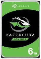Seagate BarraCuda 6TB Desktop Hard Drive 3.5" SATA III 6GB's 5400RPM 256MB Cache