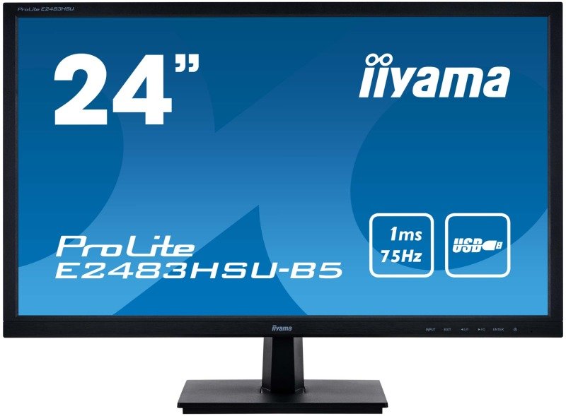 Iiyama ProLite E2483HSU-B5 24" Full HD 1ms Monitor