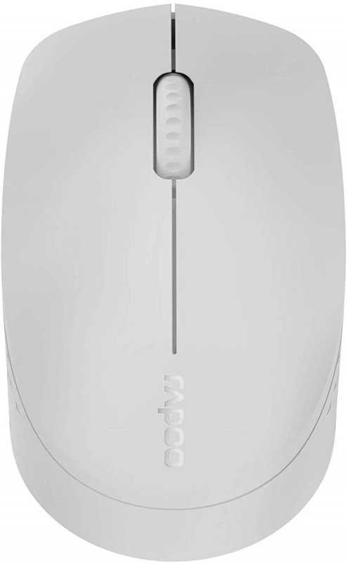 Rapoo M100 Multi-mode Wireless Silent Optical Mouse Light Grey