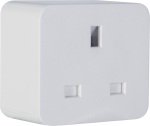 TCP Wifi Smart Plug - Single Socket White - Works with Alexa and Google Assistant