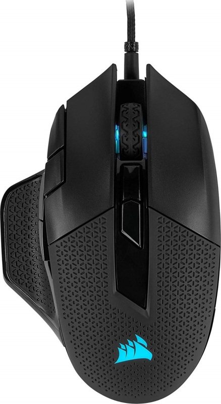 Corsair Nightsword RGB Tunable Weight FPS/MOBA Optical Gaming Mouse from Ebuyer