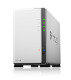 Synology DS220j 2TB (2 x 1TB WD RED) 2 Bay Desktop NAS Unit