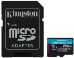 KINGSTON CANVAS GO! PLUS MICROSD 256GB UHS-I (U3) SD CARD With SD ADAPTOR
