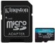 Kingston Canvas Go! Plus 256GB microSD Memory Card with Adapter