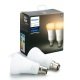 Philips Hue Bluetooth Smart Bulb - White Ambience B22 Twin Pack - Works with Alexa and Google Assistant*