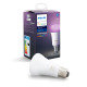 Philips Hue Bluetooth White And Colour Ambiance E27 Smart Bulb - Works with Alexa and Google Assistant*