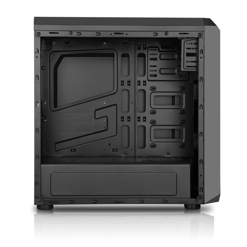 EXDISPLAY AvP Mamba Mid Tower Black Case with Card Reader