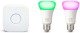 Philips Hue White and Colour Ambience Smart Bulb Mini Starter Kit E27 - Works with Alexa and Google Assistant
