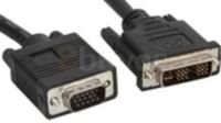 EXDISPLAY Plexus DVI-I Single Link To VGA Cable (Black) 2m