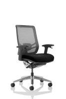Ergo Click - Fabric Seat, Mesh Back, Black