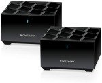 NETGEAR AX1800 Nighthawk Mesh WiFi 6 System MK62 Router with 1 satellite extender
