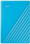 WD My Passport 4TB USB A Portable External Hard Drive - Blue