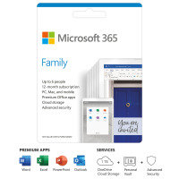 Microsoft 365 Family - 12 Month Subscription