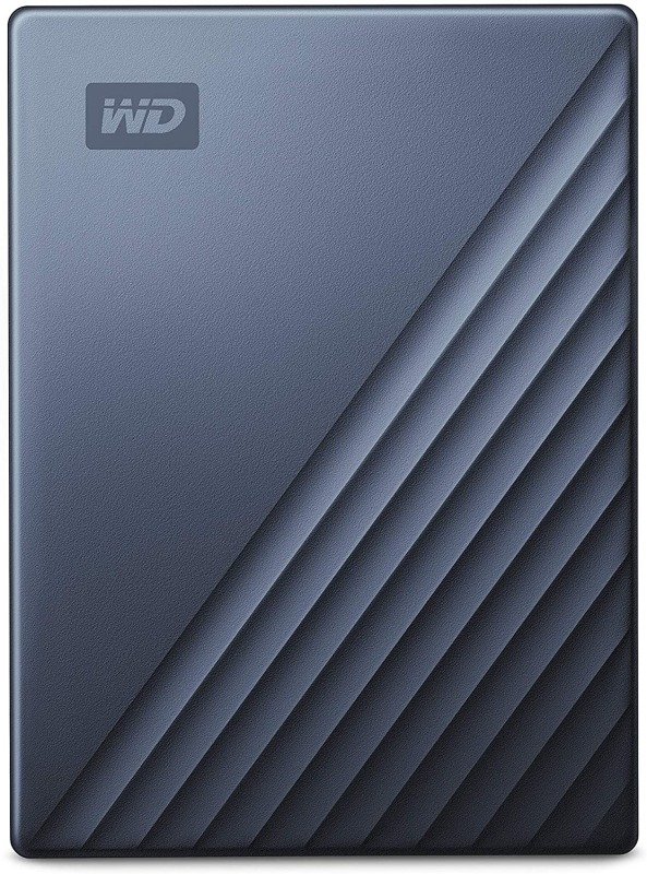 Western Digital 5 TB My Passport Ultra, Portable Hard Drive - Blue
