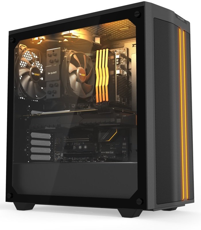 be quiet! PURE BASE 500DX Mid Tower ATX Gaming PC Case - Black | Ebuyer.com