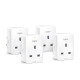 TP-Link Tapo P100 WiFi Smart Plug 4 Pack - Works With Alexa and Google Assistant