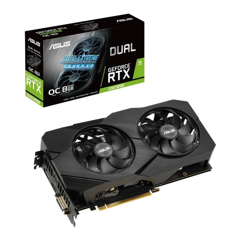 ASUS GeForce RTX 2060 SUPER 8GB DUAL EVO V2 OC Graphics Card