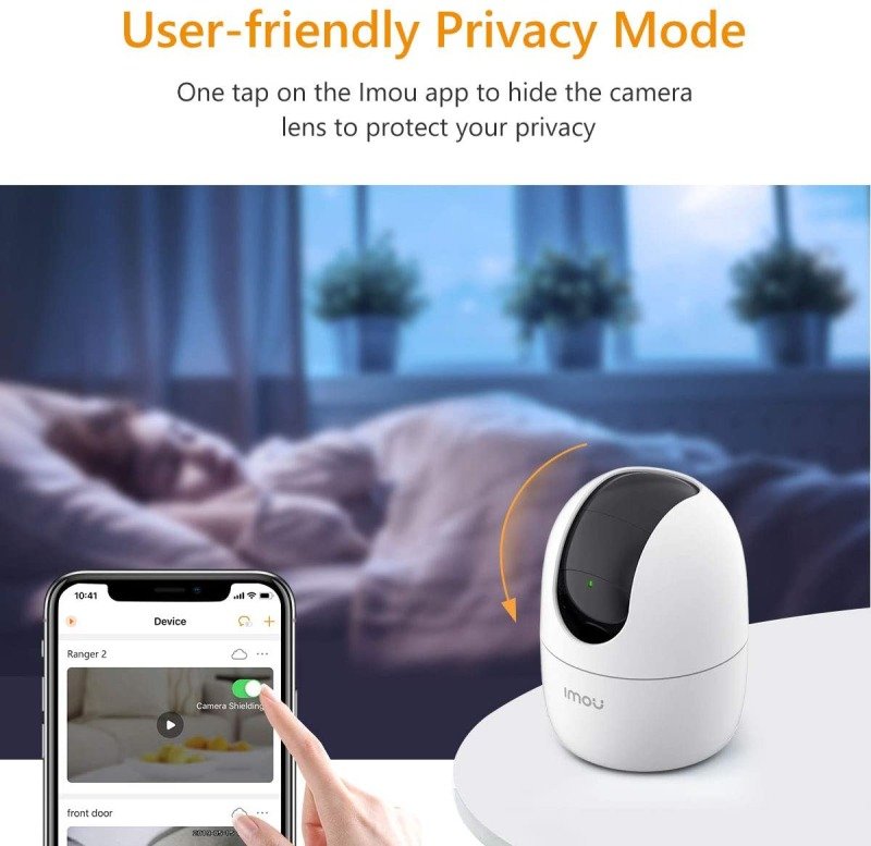 Imou Ranger 2 1080p WiFi Indoor Smart Camera - Works with Alexa and Google Assistant  Ebuyer.com