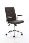 Ezra Executive Leather Chair - Brown
