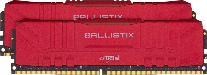 Crucial Ballistix Red DDR4 3200 DRAM Desktop Gaming Memory Kit 16GB (8GBx2) CL16
