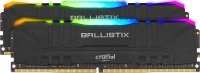 Crucial Ballistix RGB 3200 MHz, DDR4, DRAM, Desktop Gaming Memory Kit, 64GB (32GB x2), CL16, Black