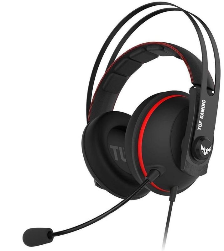 ASUS TUF Gaming H7 Gaming Headset - Red