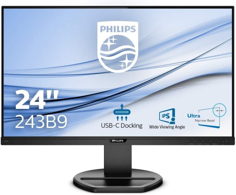 Philips 243B9/00 24" Full HD IPS Monitor with USB-C
