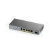 Zyxel GS1350-6HP Managed L2 Gigabit Ethernet (10/100/1000) Grey Power over Ethernet (PoE)